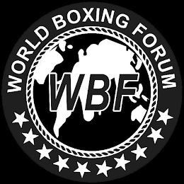 WBF WORLD BOXING FORUM logo