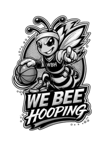 WBH WE BEE HOOPING logo