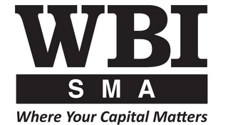 WBI SMA WHERE YOUR CAPITAL MATTERS logo