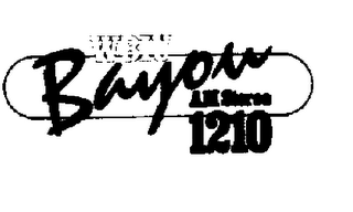 WBIU BAYOU AM STEREO 1210 logo