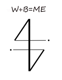 W+B=ME logo