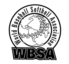 WBSA WORLD BASEBALL SOFTBALL ASSOCIATION logo