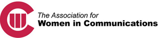 WC THE ASSOCIATION FOR WOMEN IN COMMUNICATIONS logo