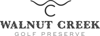 WC WALNUT CREEK GOLF PRESERVE logo