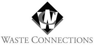 WC WASTE CONNECTIONS logo