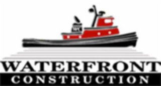 WC WATERFRONT CONSTRUCTION logo