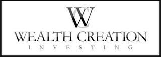 WC WEALTH CREATION INVESTING logo