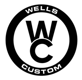 WC WELLS CUSTOM logo
