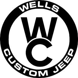 WC WELLS CUSTOM JEEP logo