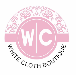 WC WHITE CLOTH BOUTIQUE logo