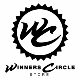 WC WINNERS CIRCLE STORE logo
