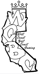 WCBC WEST COAST BEST COAST GAMING logo