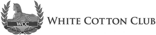 WCC WHITE COTTON CLUB logo