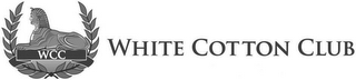 WCC WHITE COTTON CLUB logo