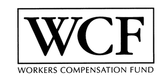 WCF WORKERS COMPENSATION FUND logo