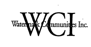WCI WATERMARK COMMUNITIES INC. logo