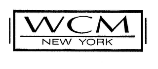 WCM NEW YORK logo