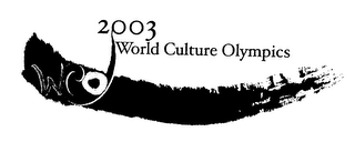 WCO WORLD CULTURE OLYMPICS 2003 logo