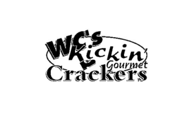 WC'S KICKIN' GOURMET CRACKERS logo