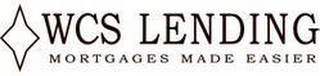 WCS LENDING MORTGAGES MADE EASIER logo