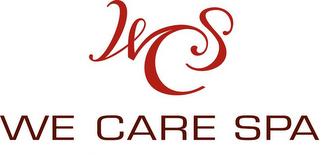 WCS WE CARE SPA logo