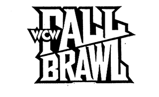 WCW FALL BRAWL logo