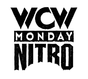 WCW MONDAY NITRO logo