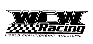 WCW RACING WORLD CHAMPIONSHIP WRESTLING logo