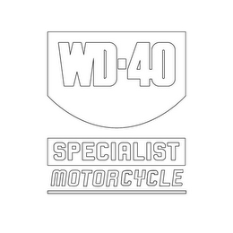 WD-40 SPECIALIST MOTORCYCLE logo