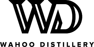 WD WAHOO DISTILLERY logo