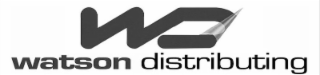 WD WATSON DISTRIBUTING logo