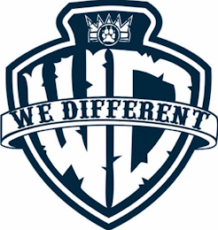 WD WE DIFFERENT logo
