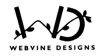 WD WEBVINE DESIGNS logo
