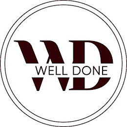 WD WELL DONE logo
