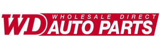 WD WHOLESALE DIRECT AUTO PARTS logo