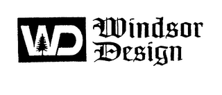 WD WINDSOR DESIGN logo