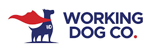 WD WORKING DOG CO. logo