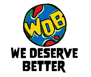 WDB WE DESERVE BETTER logo