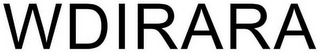 WDIRARA logo