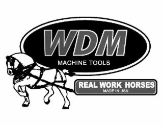 WDM MACHINE TOOLS REAL WORK HORSES MADE IN USA
