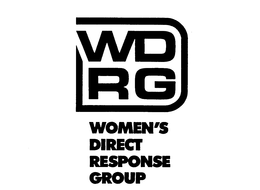 WDRG WOMEN'S DIRECT RESPONSE GROUP logo