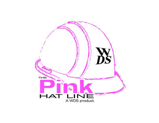 WDS THE PINK HAT LINE A WDS PRODUCT. logo
