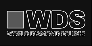 WDS WORLD DIAMOND SOURCE logo