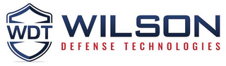 WDT WILSON DEFENSE TECHNOLOGIES logo