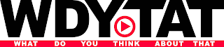 WDYTAT WHAT DO YOU THINK ABOUT THAT logo