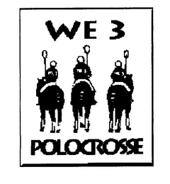 WE 3 POLOCROSSE logo