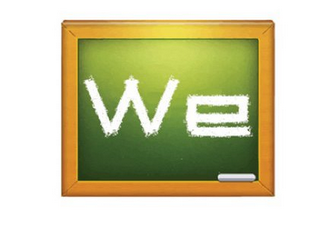WE logo