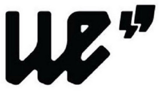 WE"" logo