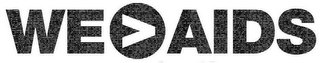 WE AIDS logo