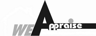 WE APPRAISE logo